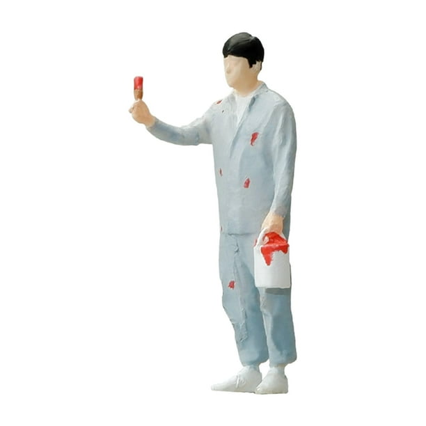 Figura de Diorama a escala 1/64 Sunnimix Pintor de personajes Figuras de personas