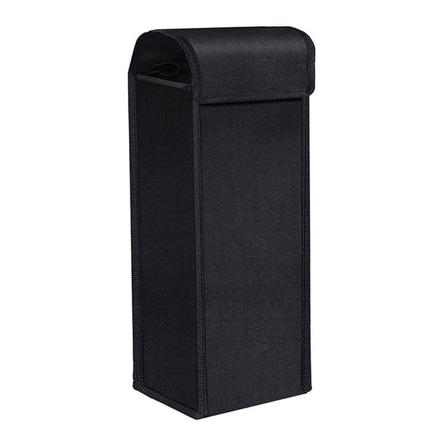 Bolsa organizadora portátil para parrilla, plegable, versátil, de 19,3 x 5,9 pulgadas, de gran capacidad, compacta, impermeable, para accesorios de