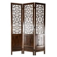 thumbnail image 3 of Wayborn 5321 54 x 1 x 80 in. Dalong Screen, Brown, 3 of 4