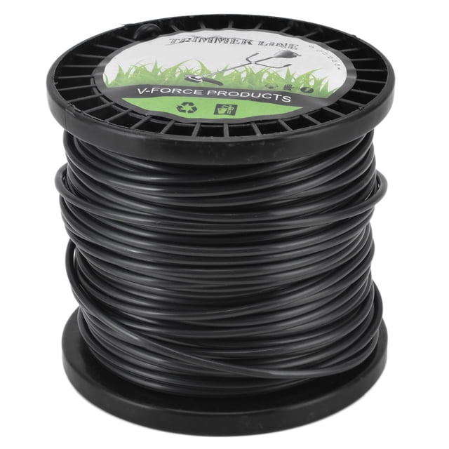 3.3mm String Trimmer Line, Nylon Material Quadrate Faster Acceleration Quadrate String Trimmer Line 3.3mm For Farm For Most Lawn Mowers 50m