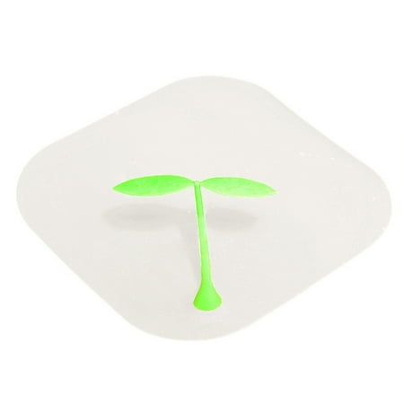 

amousa 6-inch Cute Sprouts Floor Drains Cover Bathtub Stopper Cover Silicone Floor Drains Cover