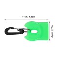 thumbnail image 2 of HIAKDOFT Régulateur de Plongée Embout pour Suspendre Sécurisé avec PVC Vert 1Pcs, 2 of 8