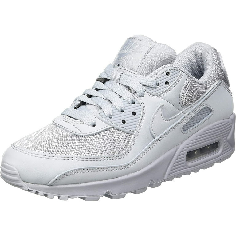 Nike Men's MAX 90 Running Shoe, Wolf Grey/Black, 6 UK - Walmart.com