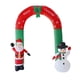 thumbnail image 2 of Arco Inflable Arco hinchable navideño Suministros festivos Arco LED para la tienda de Año Nuevo (UE) Likrtyny Libre de BPA, 2 of 9