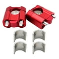 thumbnail image 1 of DYNWAVECA Rehausseurs de Guidon de Moto Générique Pince Universelle Premium Rouge, 1 of 10