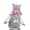 Purple, variant on Baby Boy Girl Bear Ear Knit Beanie â Ultra Cute Windproof Earflap Hat with Double Pom Poms, Soft Warm Crochet Winter Essentials for & Toddler Travel or Daily Wear