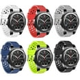 thumbnail image 5 of Compatible with Samsung Galaxy Watch 46mm Bands/Gear S3 Frontier│Classic Watch Bands/Galaxy Watch 3 Bands 45mm│22mm Soft Silicone Bands Bracelet Sports Strap for Men & Women. Upgraded ✿Poor Things, 5 of 8