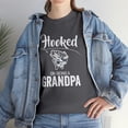 thumbnail image 7 of Hooked On Being a Grandpa Shirt - Funny Father's Day Fishing Gift - ID: 213, 7 of 7