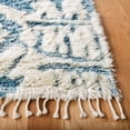 thumbnail image 4 of SAFAVIEH Manhattan Eamon Abstract Runner Rug, Ivory/Blue, 2'3" x 8', 4 of 6