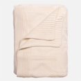 thumbnail image 2 of Cariloha Bamboo Knit Throw - Diamond Coconut Milk Blanket 1 Pc, 2 of 4