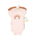 thumbnail image 2 of Hudson Baby Infant Girl Cotton Bodysuits, Sunshine Rainbows, 6-9 Months, 2 of 5