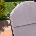 thumbnail image 4 of GDF Studio Cartagena Outdoor Water Resistant Fabric Adirondack Chair Cushions, Set of 2, Gray, 4 of 6