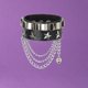 thumbnail image 2 of PU Leather Bracelet Punk Bracelet Adjustable Star Tassel Goth Cuff Bracelet Gothic Rivet Buckle Wristband for Men Women, 2 of 5
