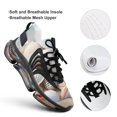 thumbnail image 4 of Seashell On The Beach Breathable Sneakers Women Shoes Spring Light Flats Male Lace-up Walking Footwear, 4 of 8