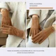 thumbnail image 2 of Guantes Cálidos De Invierno Gamuza Para Mujer,tacto Flexible, 2 of 5