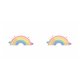 thumbnail image 2 of Wosthever Wall Sticker Cartoon Rainbow Hand-Painted Self-adhesive Child Art Nursery Decals Beautify Living-Room Kids Home Wallpaper 2piezas, 2 of 6