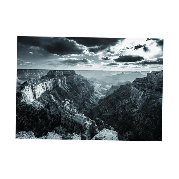 Nuevo cartel de fondo de acuario cara de PVC, decoración de pecera, de , terrario, imagen de fondo de pared - montaña 122x61cm