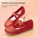 thumbnail image 4 of Zapatos de Bailarina para Niñas DREAM PAIRS Angie-2 Rojo Talla 9, 4 of 6