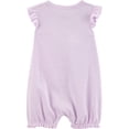 thumbnail image 2 of Carter's Child of Mine Baby Girl Romper, Sizes 0/3-24 Months, 2 of 5