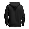 thumbnail image 5 of JUMESGU Mens Hoodies Pullover Oversized Hoodie Wash Plush Cotton Hooded Sweatshirt Vintage Heavyweight Hoodie Men Streetwear (Black,XL), 5 of 5