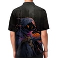 thumbnail image 6 of JGNGSHN Halloween Costumes for Men Short Sleeve Button Down Holiday Vocation Beach Shirts Cute Pumpkins Printed Tees Thanksgiving Shirt, 6 of 6