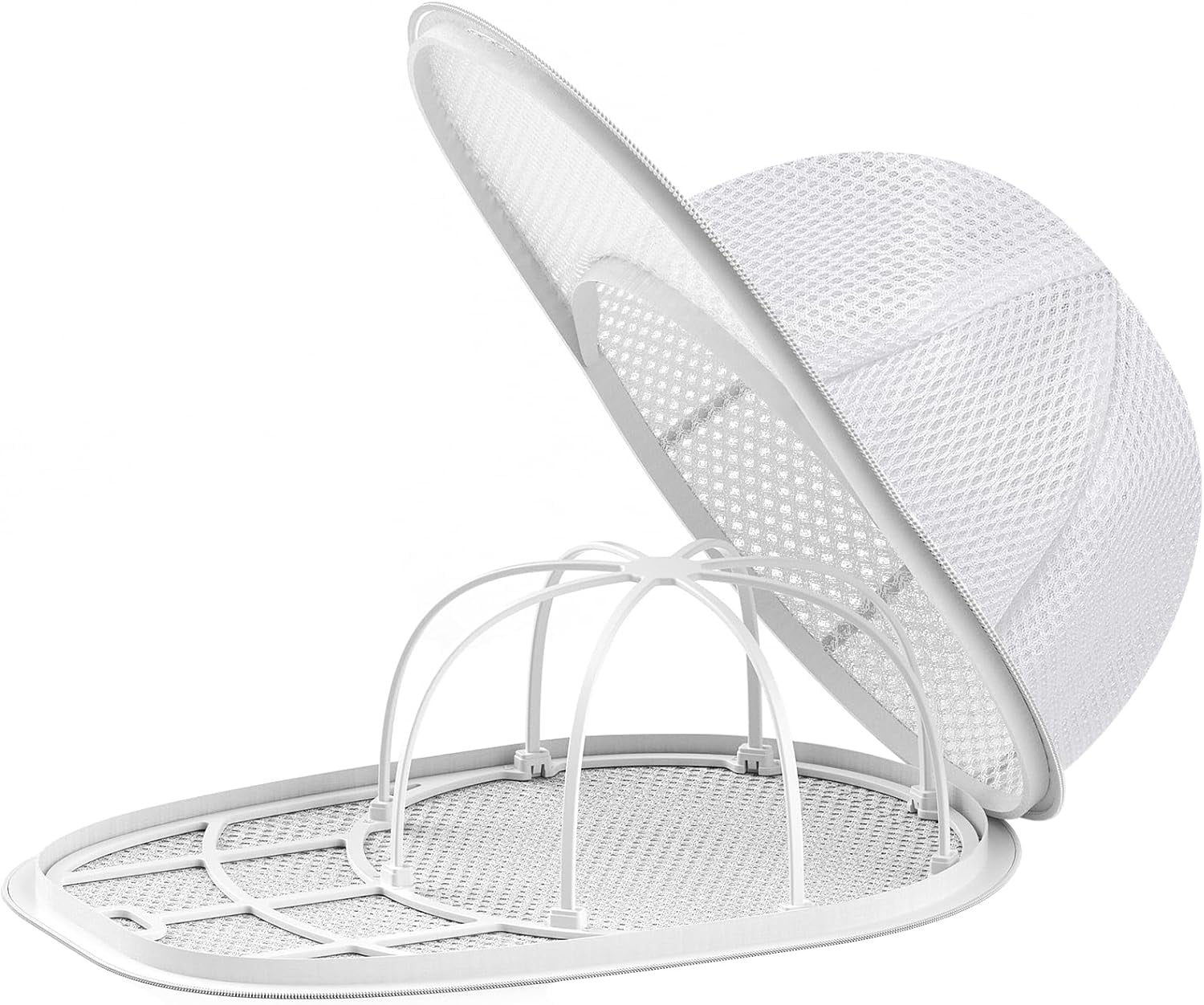NestE Hat Washer Cage Hat Cleaner for Baseball Caps Fit for Adults and Kids Hats (Black)