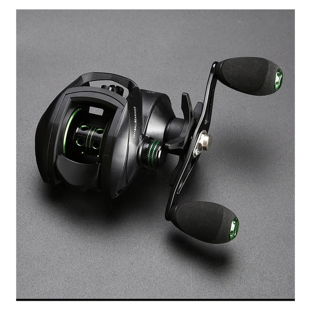 Fishing Reel Baitcasting Reel 8.1:1 High Speed Ratio Left And Right Hand Casting Reel Drag ,Rigid Aluminum Skeletal Frame