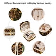 thumbnail image 2 of PhooArto Small Jewellery Box, Sunflowers Owls Portable Travel Mini Jewelry Case for Women Leather Ring Organizer, 2 of 5