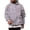 23#Purple, variant on Men's Leopard Print Hoodie, Trendy Long Sleeve Drawstring Hooded Sweatshirt , Loose Fit Streetwear Pullover with Pocket Beige 3XL