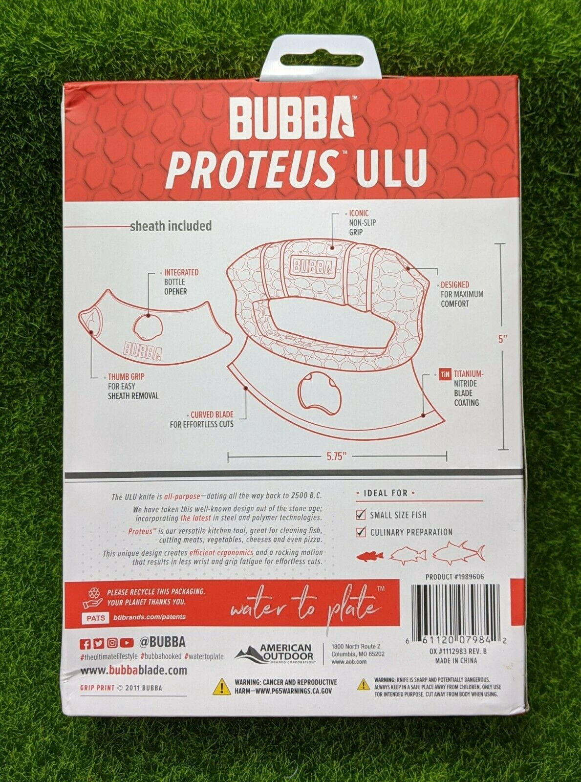Bubba Proteus Ulu Knife