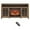 Brown, variant on Fireplace TV Stand for Television up to 65" with 23" Electric Fireplace Heater, Entertainment Center with Cabinet and Shelves, 55" Media Console for Living Room