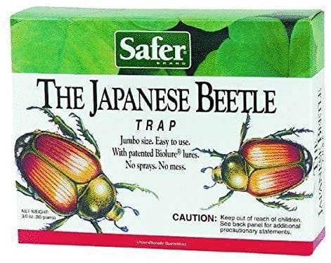 3 Safer 70102 Non-Toxic Garden Japanese Beetle Traps ea Woodstream 