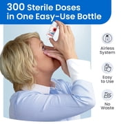 OPTASE HYLO FORTE Dry Eye Drops, Preservative-Free 300 Drops – Extra Moisture – Active Glycerin & Hyaluronic Acid – Contact Lens Compatible – 0.33 fl oz
