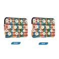 thumbnail image 7 of FORMRS 15-15.6 inch Laptop Sleeve Case Soft Carrying Quilted Computer Bag Cover, Green Checkered Daisy, 7 of 7
