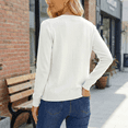 thumbnail image 2 of Women’s Long Sleeve Open Front Cardigan Casual Lightweight Knit Sweater, 2 of 7