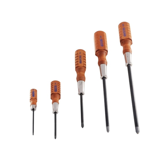 Grace USA Tools Screwdriver Set Phillips, 5 Piece Set