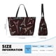 thumbnail image 4 of Fotbe Eiffel Tower Bolsa de Viaje para Playa - Resistente al Agua, Bolsa Tote de Gran Capacidad y Ligera con 7 Bolsillos para Mujeres y Hombres, 4 of 7