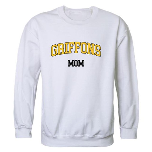 W Republic 564-439-WHT-03 Sweat-Shirt Col Rond en Molleton pour Femmes Missouri Western State University Griffons Mom, Blanc - Large
