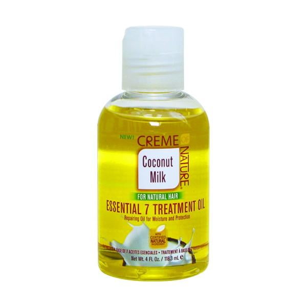 Creme Of Nature Coconut Milk Essential 7 Treatment Oil,4 Oz. - Walmart