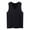 Black, variant on Women's Sleeveless Tank Top, Loose Fit Casual Turtleneck Blouse with Wide Straps, Solid Color Vest for Daily Wear, Street Fashion and Versatile Outfits-Black