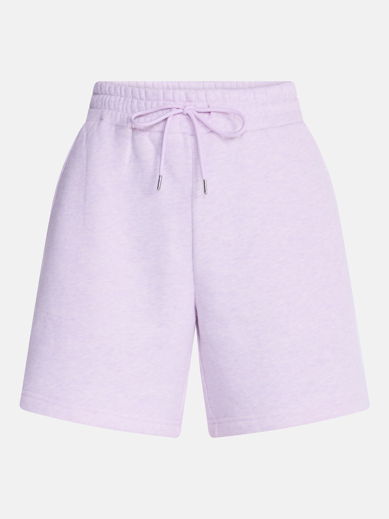 Athletic Works Women's Pull On Fleece Shorts, 6" Inseam, Sizes XS-XXXL