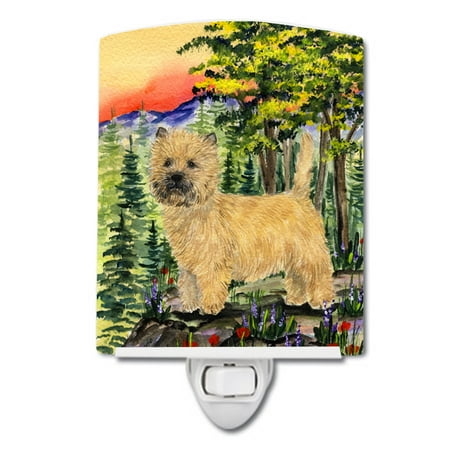 

Caroline s Treasures SS8229CNL Cairn Terrier Ceramic Night Light 6x4x3 multicolor
