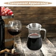 thumbnail image 3 of KAKOWELY Jarra Para Bebidas Transparente Con Asa Ideal Para Vino Jugo Y En Eventos, 3 of 8