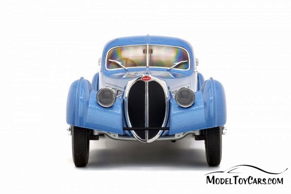 1937 Bugatti Type 57 SC Atlantic Hardtop, Blue - Solido