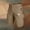 Brown, variant on Tactical Work Shorts for Men Outdoor Casual Military Combat Hiking Cargo Shorts with Multi-Pocket (No Belt) Beige M