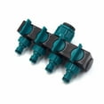 thumbnail image 5 of 4 Way Distributor 1/2 "water Distributor Gardena Garden Hose Faucet Valve, 5 of 6