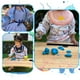 thumbnail image 2 of Babero Para Bebés de Tela Bata Impermeable Reutilizable Ecobaby Original, 2 of 12