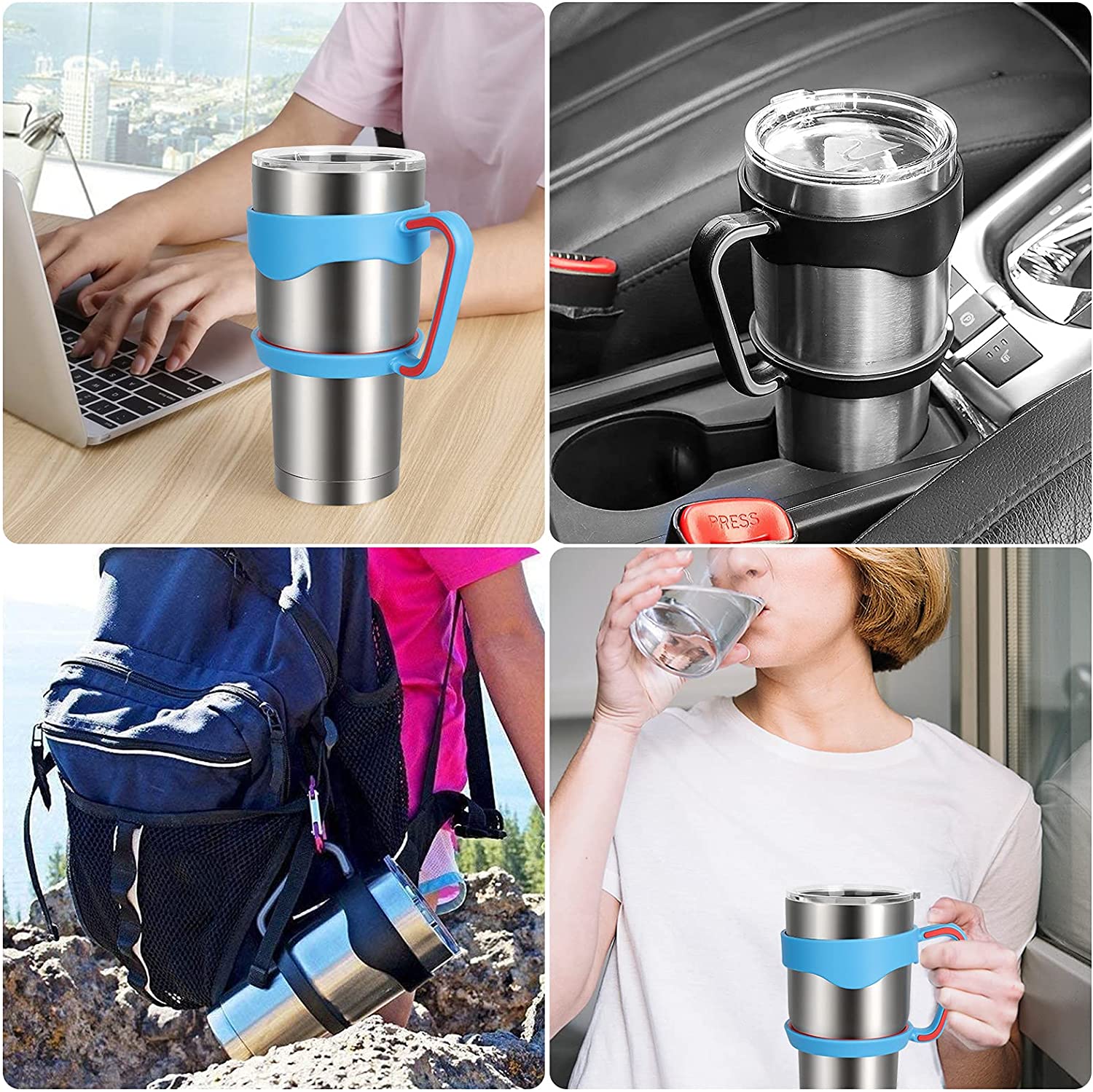 Pack Cup Handle for 30oz YETI Rambler 