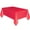 Rectangle, variant on Oalirro White Premium Disposable Plastic Tablecloth, Circular Table Cover (Diameter 83" Inch.)
