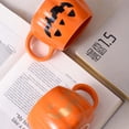 thumbnail image 5 of Pumpkin Mug, 10 oz Ceramic Coffee and Tea Cup, Office Milk Mug, Pumpkin Design Ceramic Mug for Halloween, Dishwasher and Microwave Safe, 5 of 7